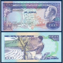 Sao Tomé et Principe Pick N°64, Billet de banque de 1000 Dobras 1993