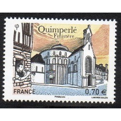 Timbre France Yvert No 5071 Abbaye de Quimperlé
