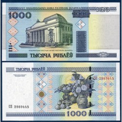 Bielorussie Pick N°28, Billet de banque de 1000 Rublei 2000-2010