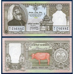 Nepal Pick N°41, Billet de banque de 25 rupees 1997