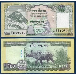 Nepal Pick N°64, Billet de banque de 100 rupees 2008-2010