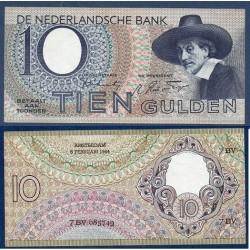 Pays Bas Pick N°59, Billet de Banque de 10 gulden 1943-1944