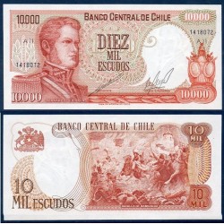 Chili Pick N°148, Billet de banque de 10000 Escudos 1974