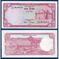 Bangladesh Pick N°21, Billet de banque de 10 Taka 1978