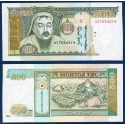 Mongolie Pick N°65A, Billet de Banque de 500 Tugrog 2000