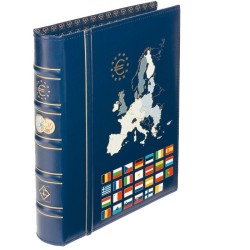 VISTA Classic vide pour pièces Euros, avec etui