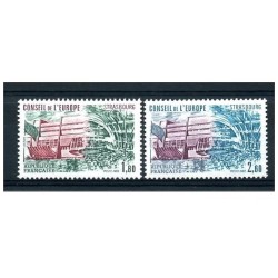 Timbres Services Yvert 73-74
