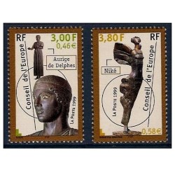 Timbres Services Yvert 120-121