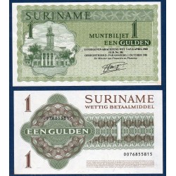 Suriname Pick N°116, Billet de banque de 1 Gulden 1980
