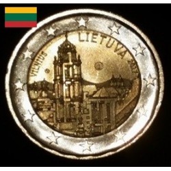 2 euros commémorative Lituanie 2017 Vilnius