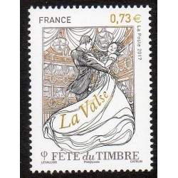 Timbre France Yvert No 5130 Fête du timbre, la valse, danse neuf luxe **