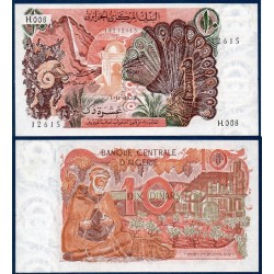 Algérie Pick N°127, Billet de banque de 10 dinar 1970