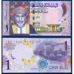 Oman Pick N°48b, Billet de banque de 1 rial 2015