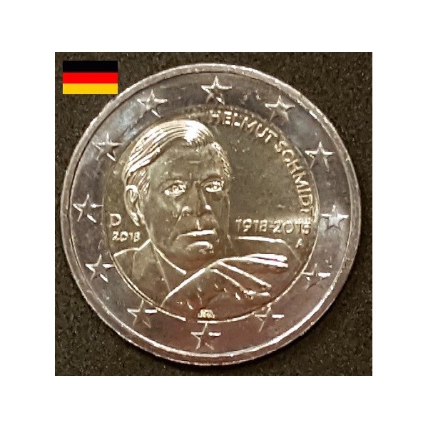 Piece De 2 Euros Avec Un Bonhomme Allemagne