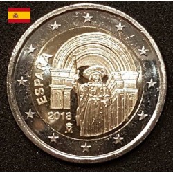 2 euros commémorative Espagne 2018 saint jacques de Compostelle piece de monnaie €
