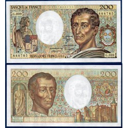200 francs Montesquieu Sup 1986 Billet de la banque de France