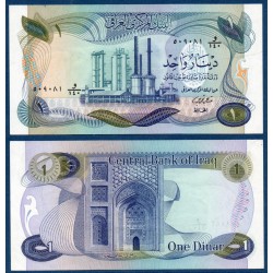 Irak Pick N°63 et de banque de 1 Dinar 1973-1978