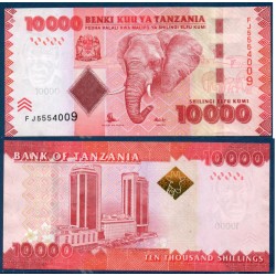 Tanzanie Pick N°44, Billet de banque de 10000 shillings 2010-2015