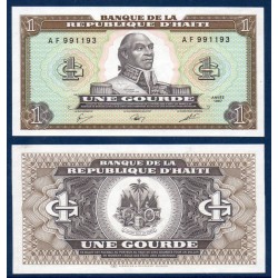 Haïti Pick N°245, Billet de banque de 1 Gourde 1987