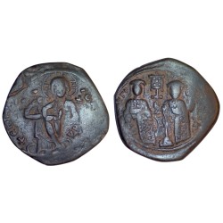 Follis Constantin X et Eudocia (1059-1067), SB 1853 Constantinople