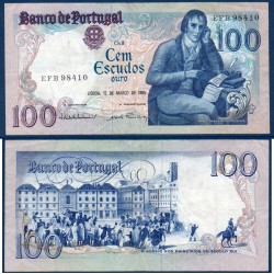 Portugal Pick N°178d, Billet de banque de 100 Escudos 1985
