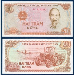 Viet-Nam Nord Pick N°100a, Billet de banque de 200 dong 1987