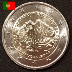 2 euros commémorative Portugal 2018 jardin botanique d'Ajuda piece de monnaie €