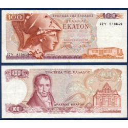 Grece Pick N°200b, TTB Billet de banque de 100 Drachmai 1978