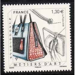 Timbre France Yvert No 5209 Metiers d'art, Maroquinier neuf luxe **
