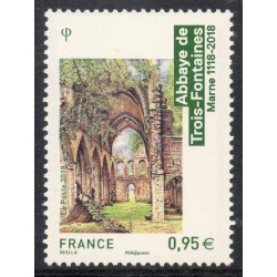 Timbre France Yvert No 5242 Abbaye de Trois-Fontaines neuf luxe **