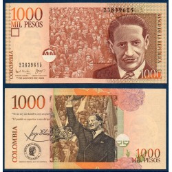 Colombie Pick N°450a, Billet de banque de 1000 Pesos 7.8.2001