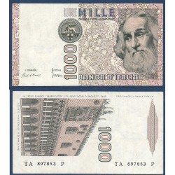 Italie Pick N°109a, Billet de banque de 1000 Lire 1982