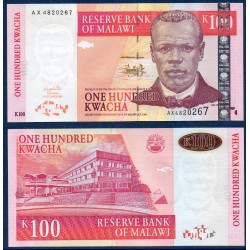 Malawi Pick N°46c, Billet de banque de 100 kwatcha 1.10.2003