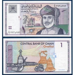 Oman Pick N°34, Billet de banque de 1 Rial 1995