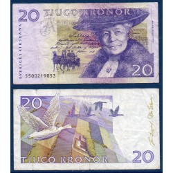 Suède Pick N°63b, Billet de banque de 20 Kronor 2003-2005