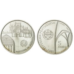 5 Euro Portugal 2005 - Monastère de Batalha, 5€