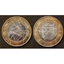 5 euros Finlande 2011, Savonia pièce de monnaie