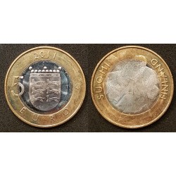 5 euros Finlande 2011, Ostrobotnia pièce de monnaie