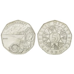 5 Euro Autriche 2003 - Énergie hydraulique 5€