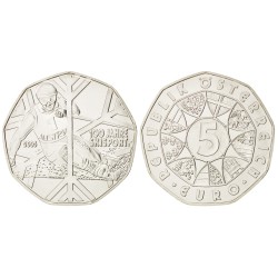 5 Euro Autriche 2005 - Ski 5€