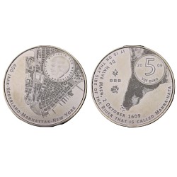 5 Euro Pays-Bas 2009 - Manhattan 5€