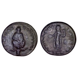 AE4 Maximin II revolte d'antioche (311-312) Sear 14927