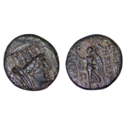 Syrie, Apamée Ae18 Cuivre (-51 à -50) athéna et Nike