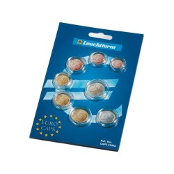 Capsules pour une série de pièces Euro