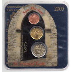 Minikit UNC Saint-Marin 2005 pièce de monnaie euros