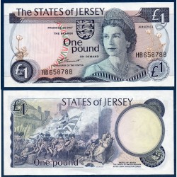Jersey Pick N°11a, Billet de banque de 1 livre 1976-1988