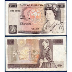 Grande Bretagne Pick N°379e, TTB Billet de banque de 10 Pound 1988-1991