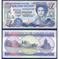 Falkland Pick N°13, Billet de banque de 1 livre 1984