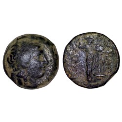 Syrie, SÉLEUCIDE Seleucos 1er AE21 Chalque (-300 à -281) Antioche