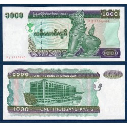 Myanmar, Birmanie Pick N°77b, Billet de banque de 1000 Kyats 1998